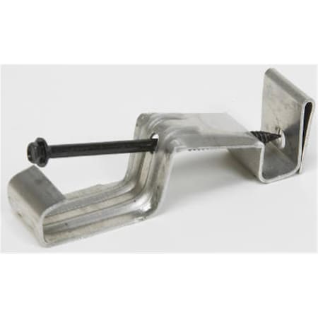 Amerimax Home Products 210121 5 in. Hidden Gutter Hanger with Screw Mill 513226